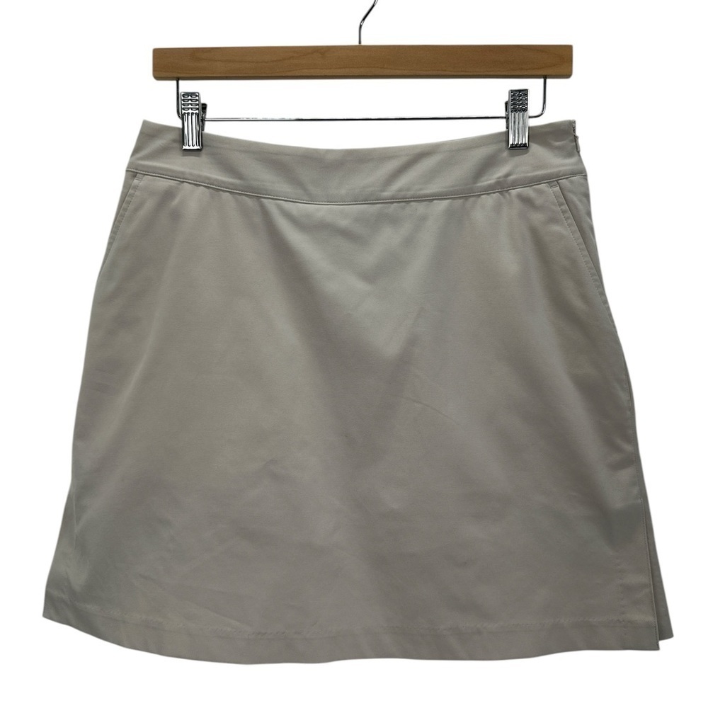 Adidas Women's ClimaCool Skort Preppy Golf Cream